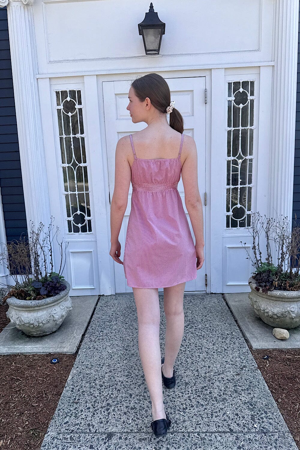 Arianna Plaid Dress