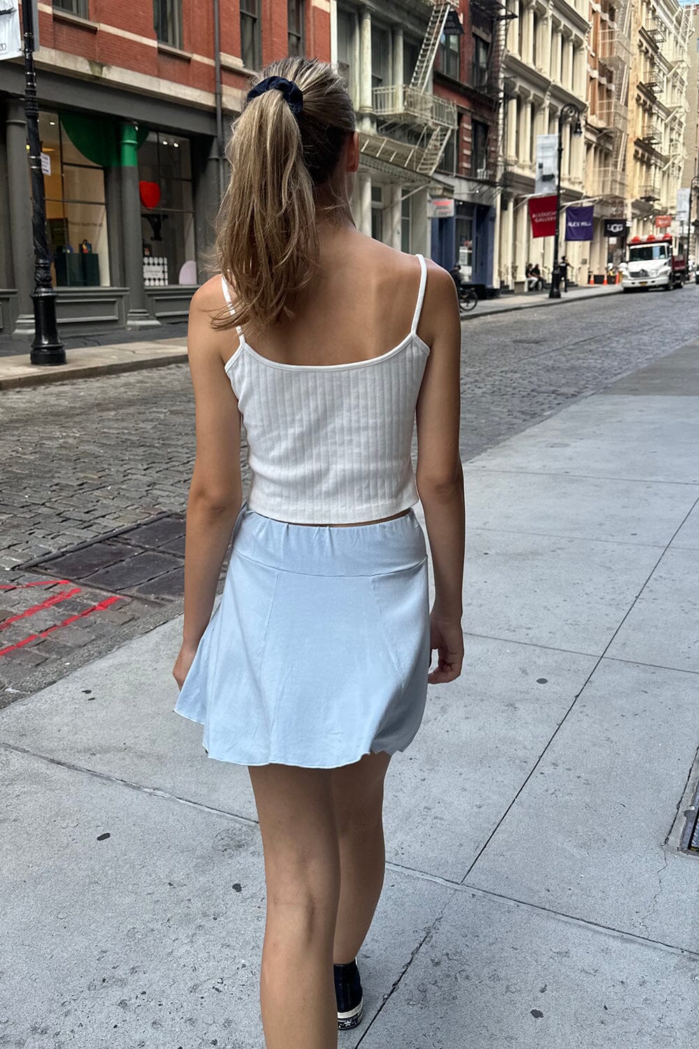 White / Cropped Fit