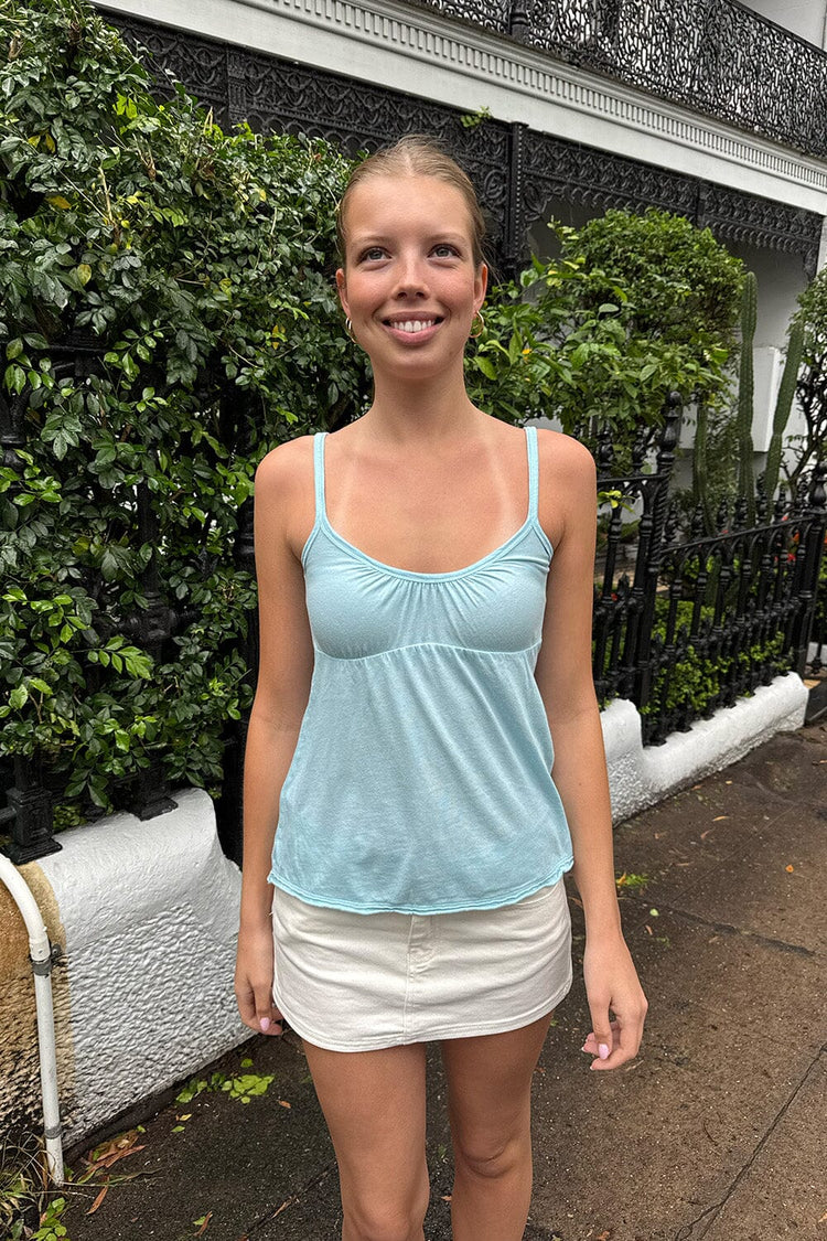 Aurelia Tank | Turquoise / XS/S