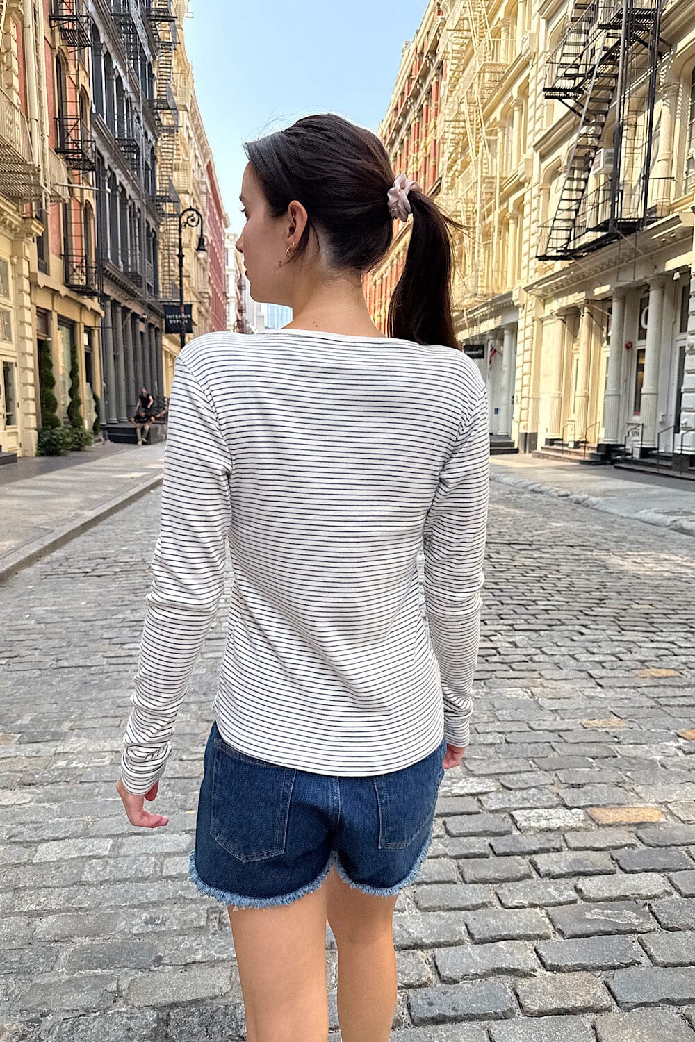 Leah Striped Top Leah Striped Top