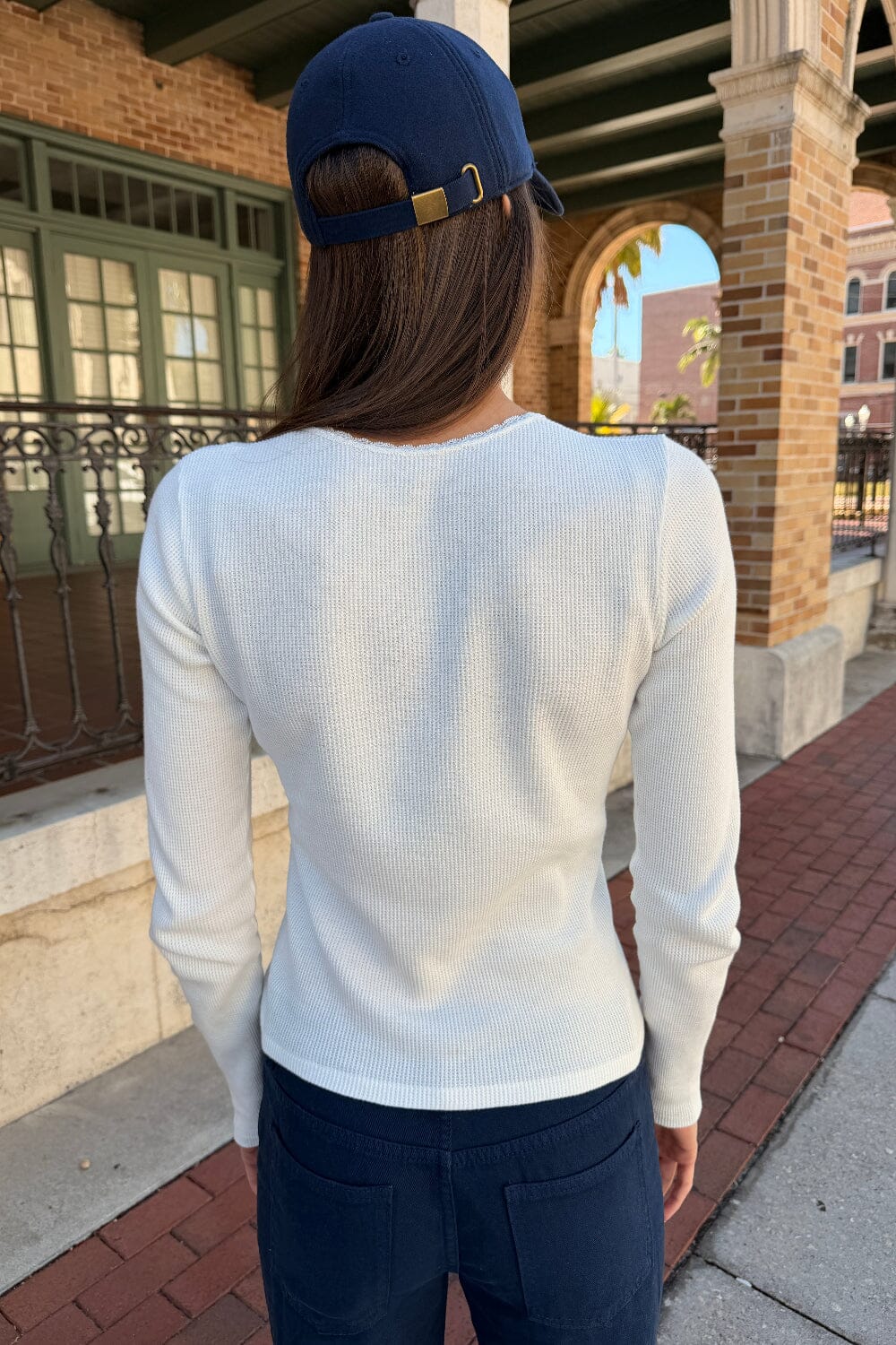Sonia Basic Top | White / XS/S