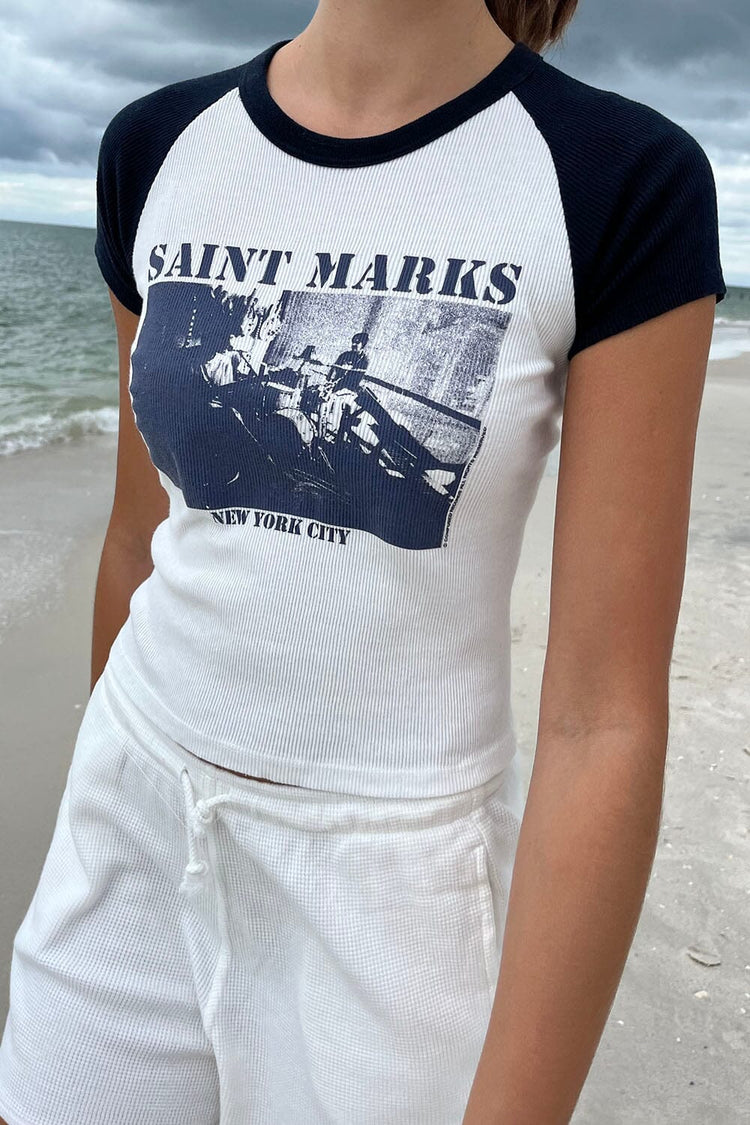 Saint Marks Top | Cropped Fit