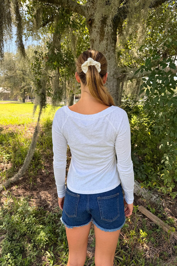 Jadin Top | Light Heather Grey / XS/S