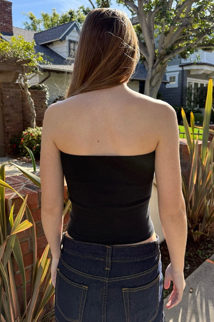 Amelia Crop Top | Black / XS/S