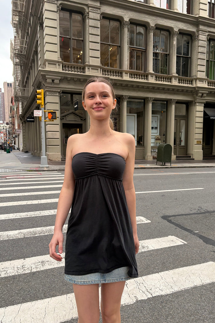 Nicole Tube Top | Black / XS/S
