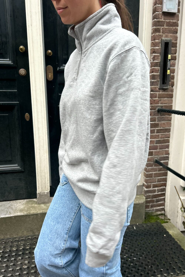 Missy Sweatshirt | Heather Grey / Regular Fit