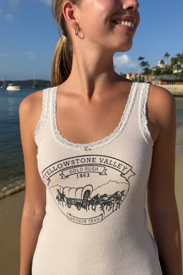Ronnie Yellowstone Valley Tank | Light Pink / XS/S