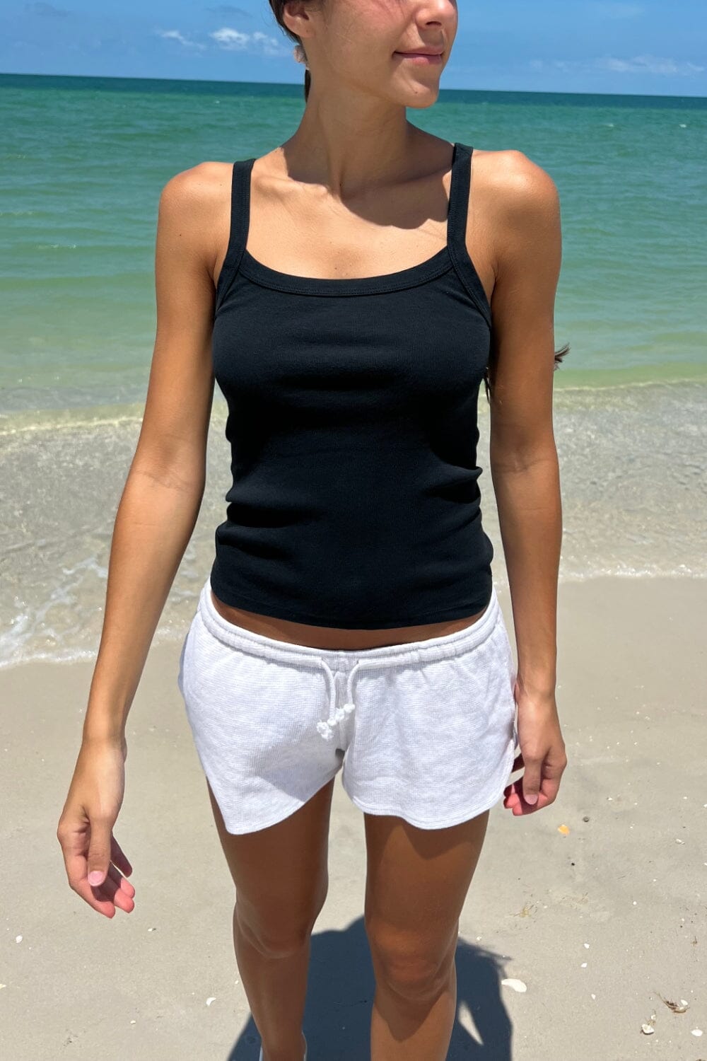 Belle Tank - White / XS/S