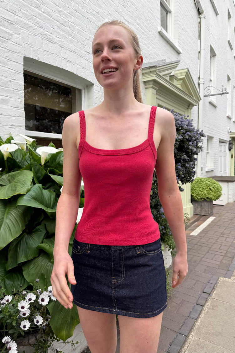 Belle Tank | Red / XS/S