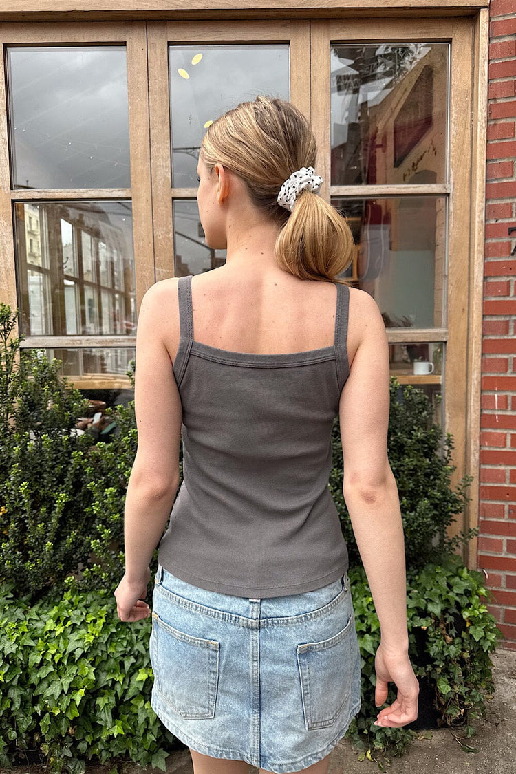 Belle Tank | Dark Grey / XS/S