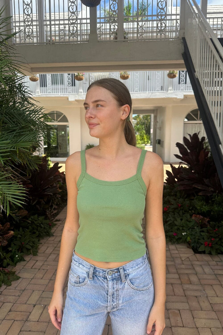 Belle Tank | Spring Green / XS/S