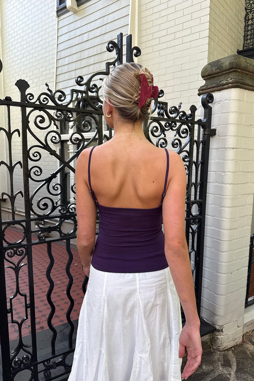 Skylar Tank Top | Deep Purple / XS/S