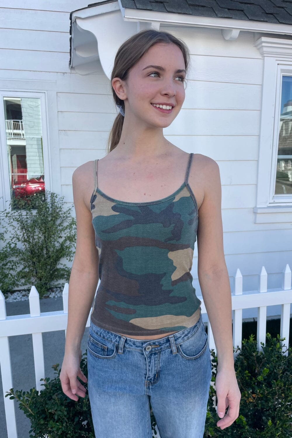 Skylar Camouflage Tank | Camouflage / XS/S