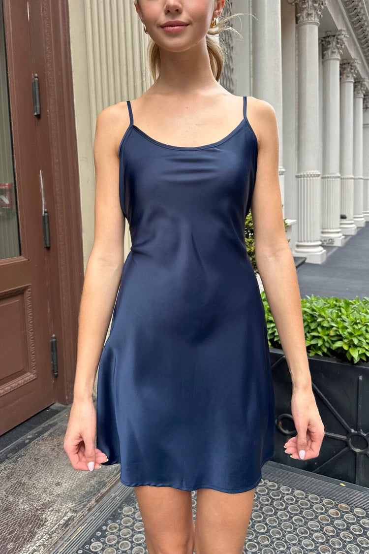 Eugenia Dress | Navy / S