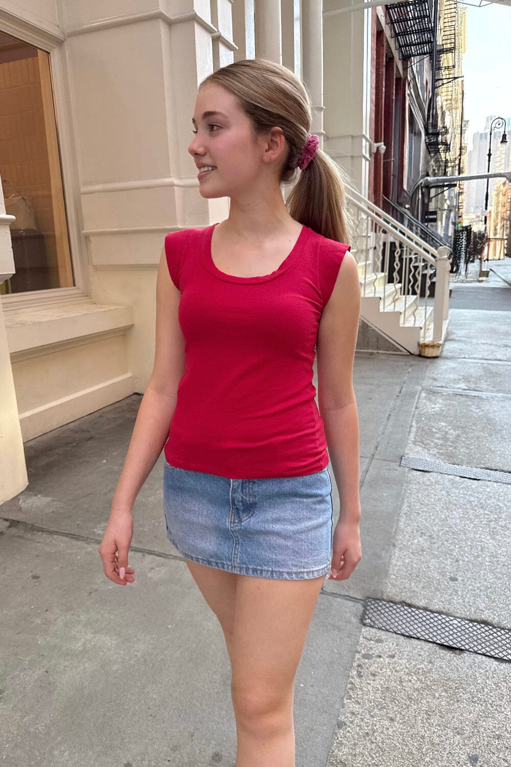 Corrine Top | Red / XS/S