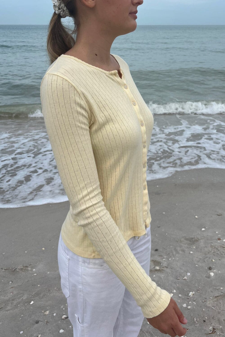 Zelly Eyelet Top