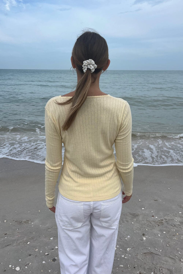 Zelly Eyelet Top