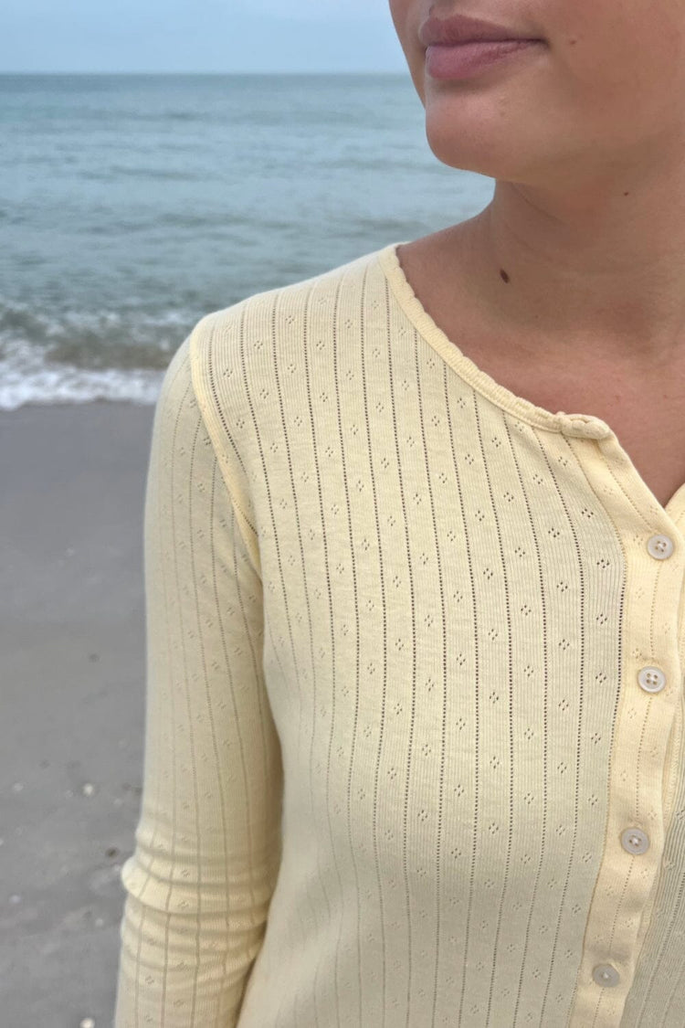 Zelly Eyelet Top