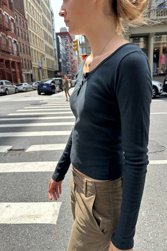 Zelly Long Sleeve Top Brandy Melville