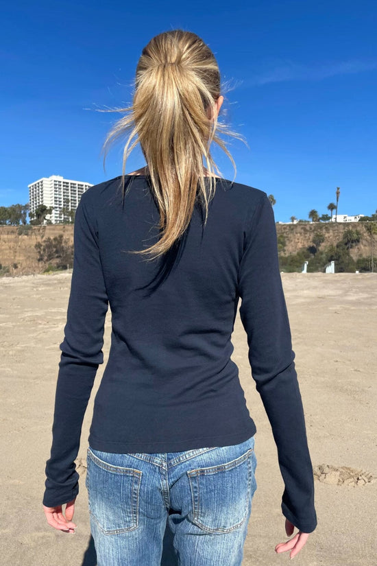 Zelly Long Sleeve Top Brandy Melville