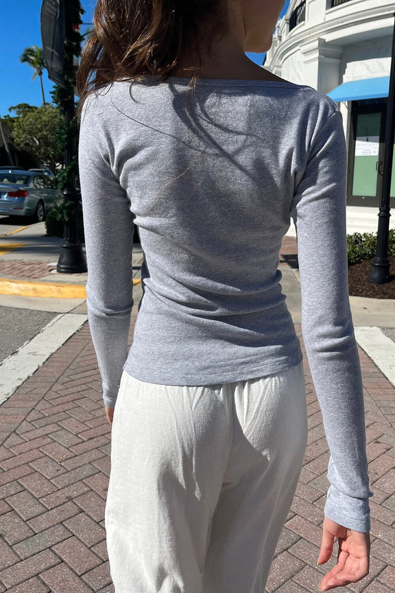 Zelly Long Sleeve Top Brandy Melville