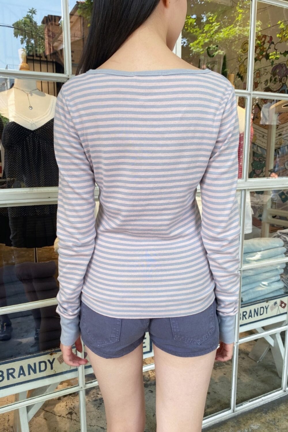 Zelly Striped Top