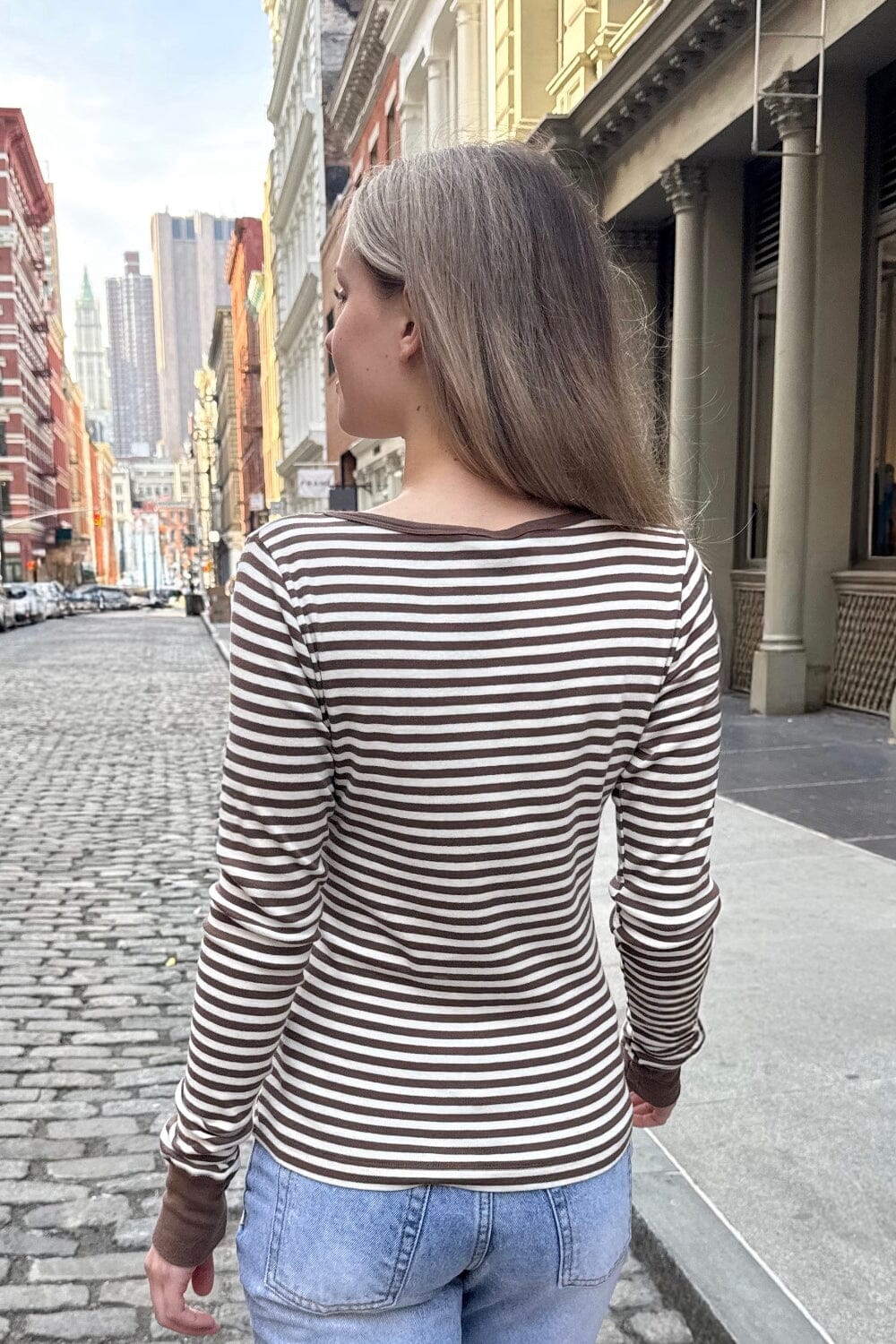 Zelly Striped Top – Brandy Melville