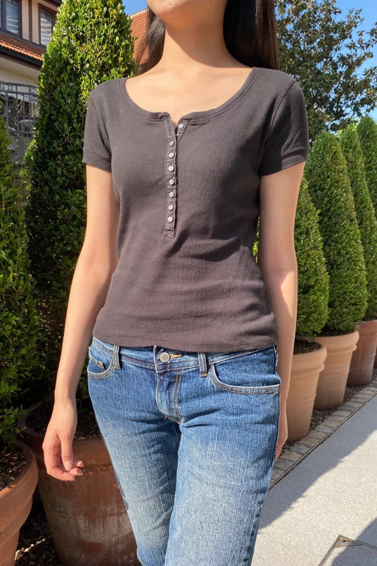 Zelly Top | Faded Black / XS/S