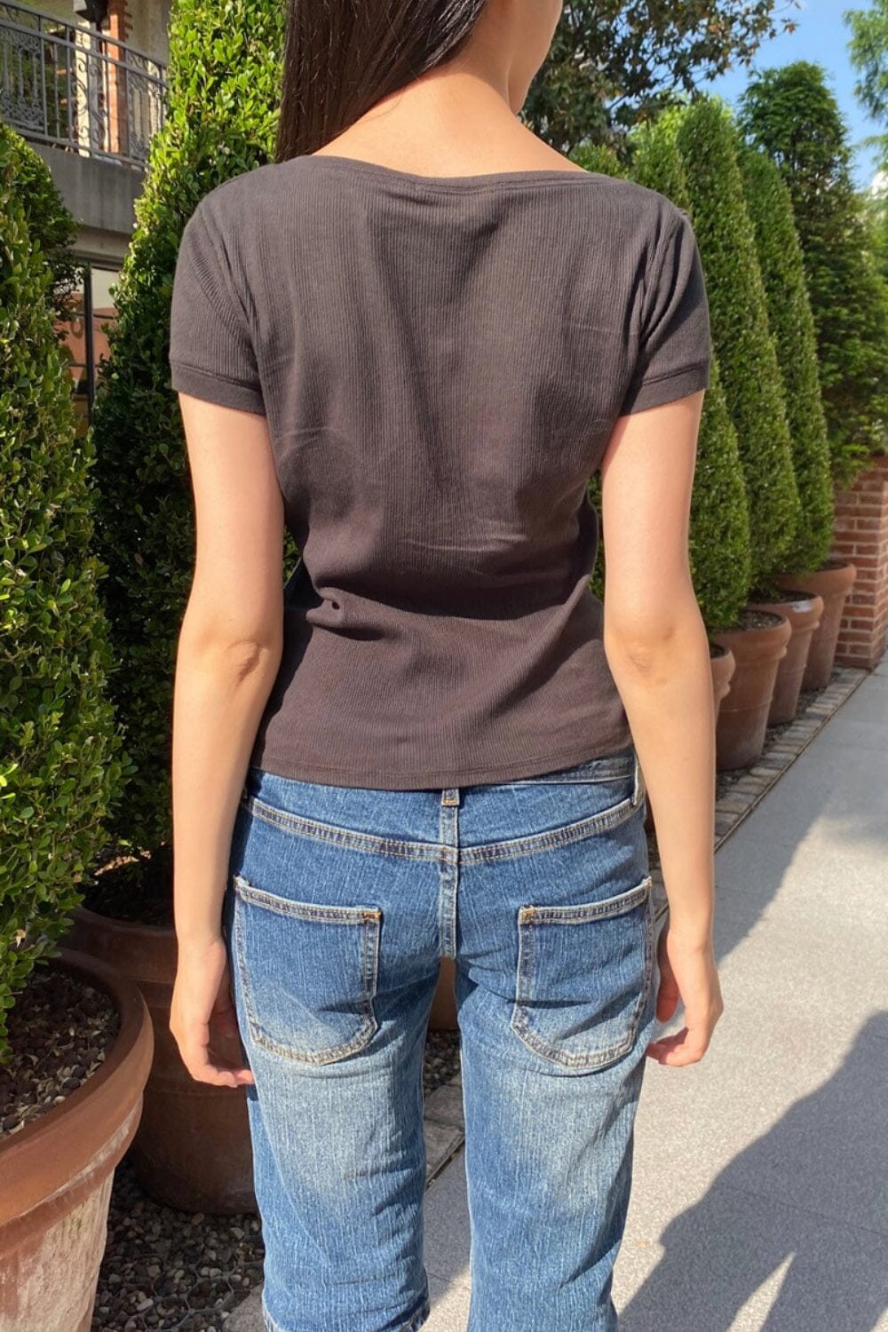 Zelly Top | Faded Black / XS/S