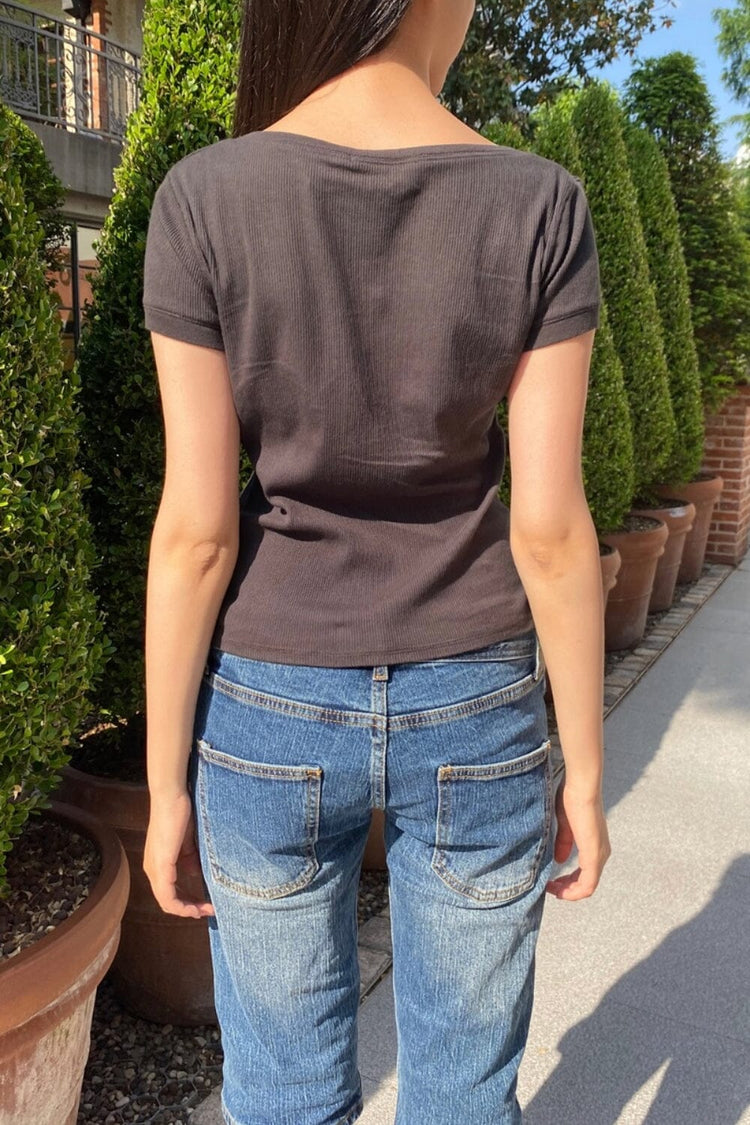 Zelly Top | Faded Black / XS/S