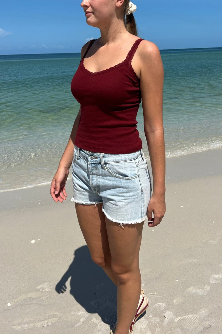 Honor Tank | Burgundy / XS/S