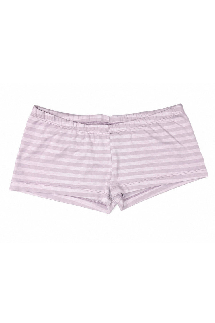 Striped Boxer Underwear | Mauve and pink stripes / XS/S
