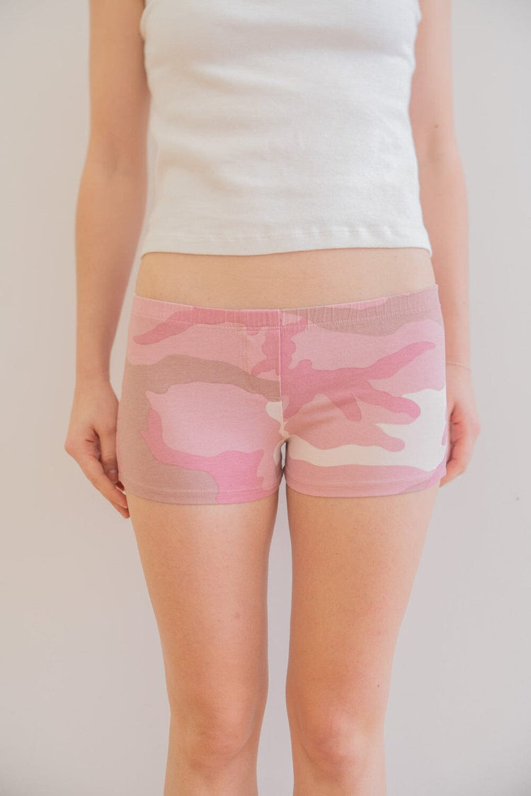 Camo Boxer Underwear | Light pink Camouflage / XS/S