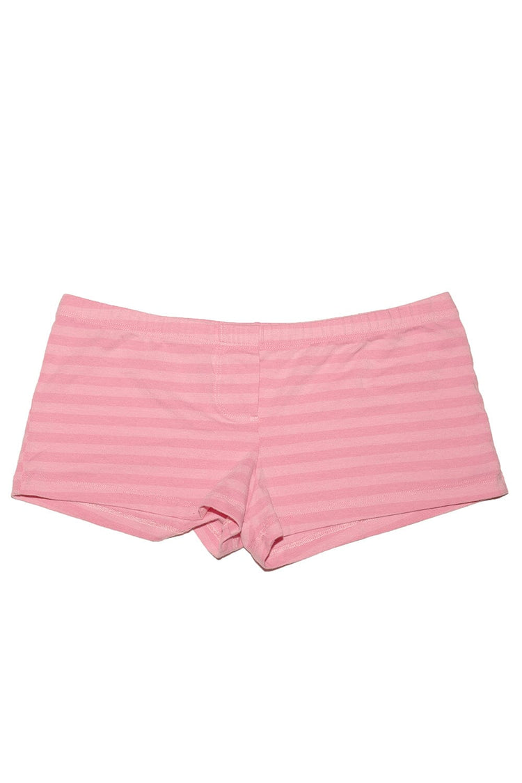 Boxer Underwear | Bubblegum Pink and Pink Stripes / XS/S