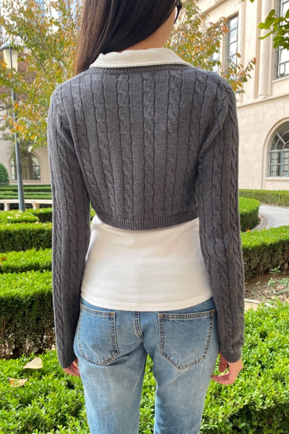 Zoa Cardigan | Charcoal / XS/S