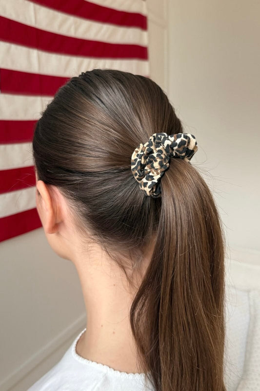 Leopard Scrunchie