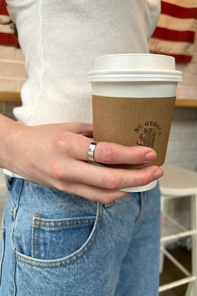 Adjustable Ring | Silver