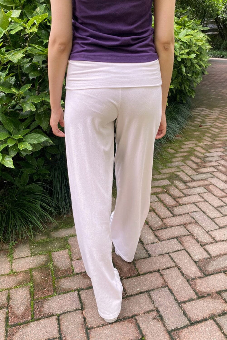 Priscilla Pants | Blush White / XS/S