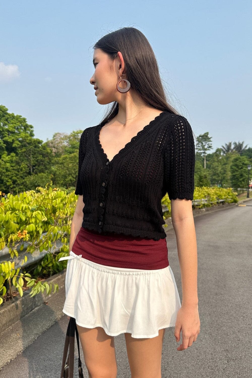 Ruby Cardigan | Black / XS/S