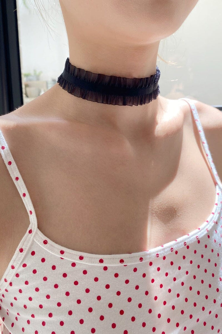 Ribbon Choker | Black