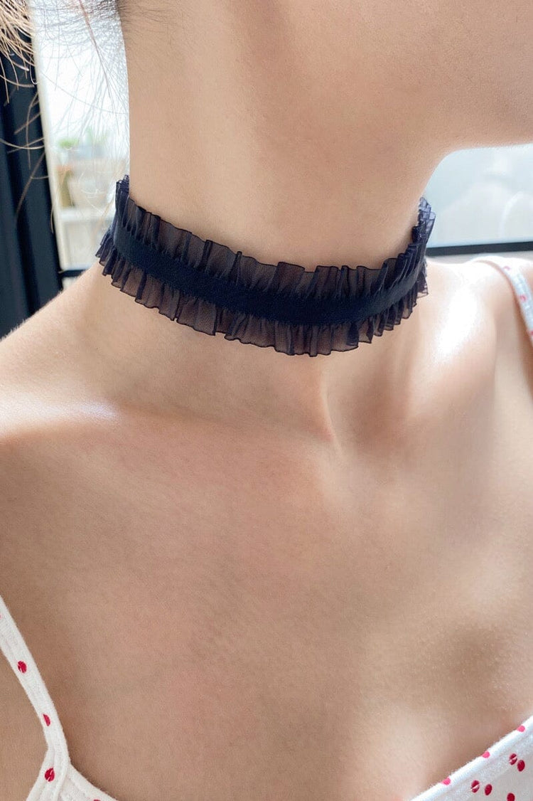 Ribbon Choker | Black