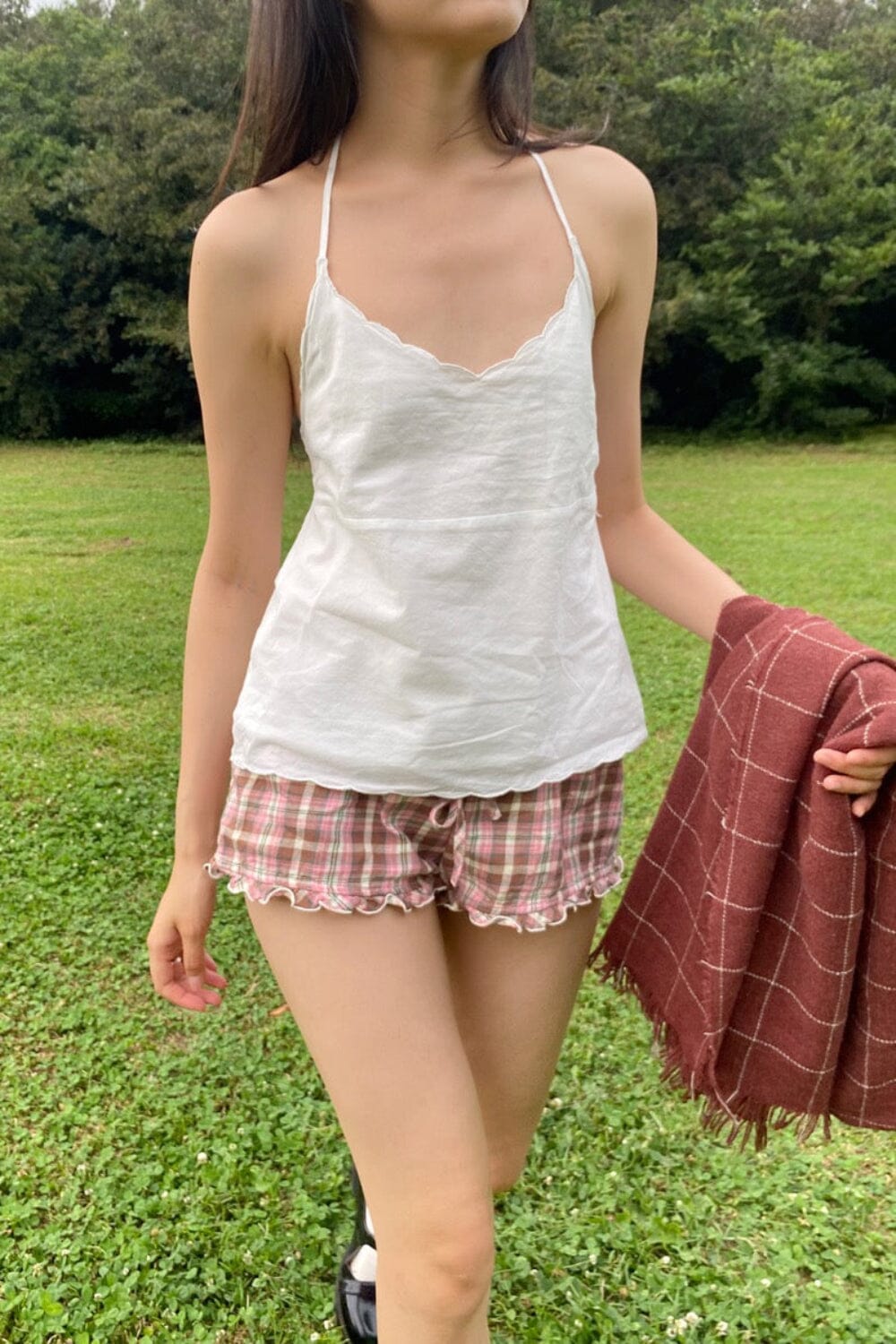 Arabella Tank | White / XS/S
