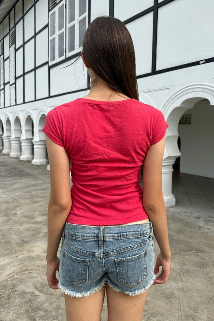Chloe Top | Red / XS/S
