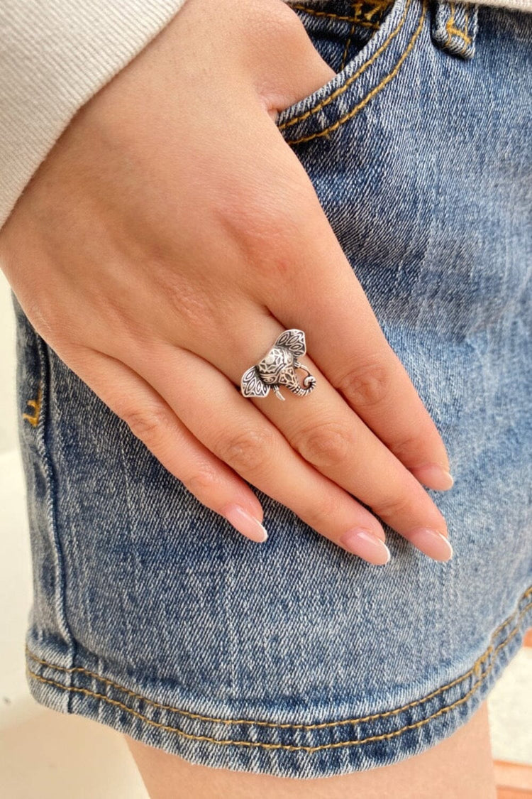 Elephant Ring | Silver