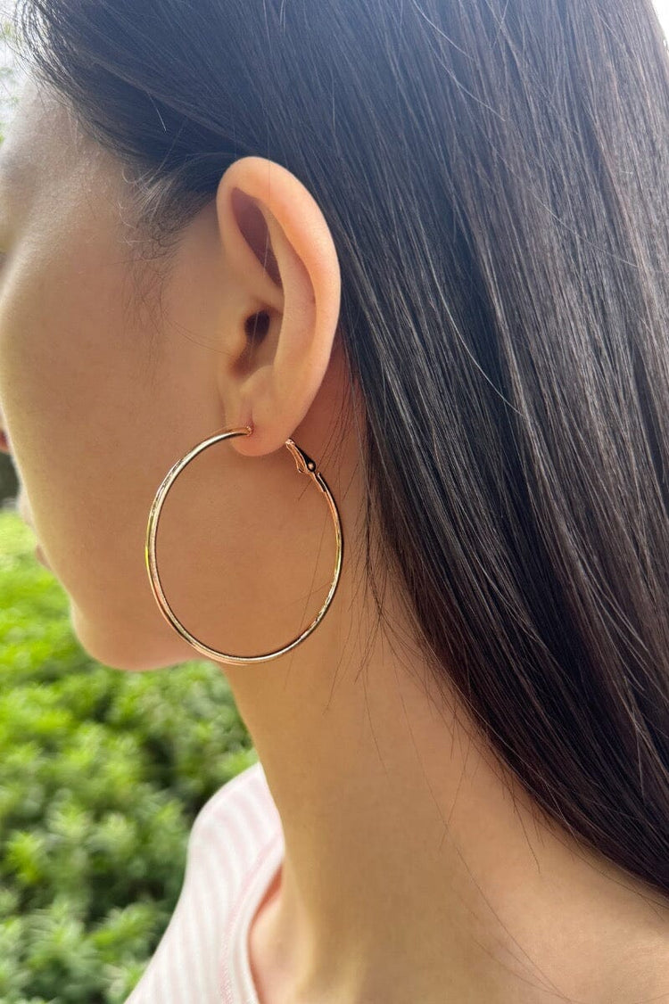 Hoop Earrings | Gold