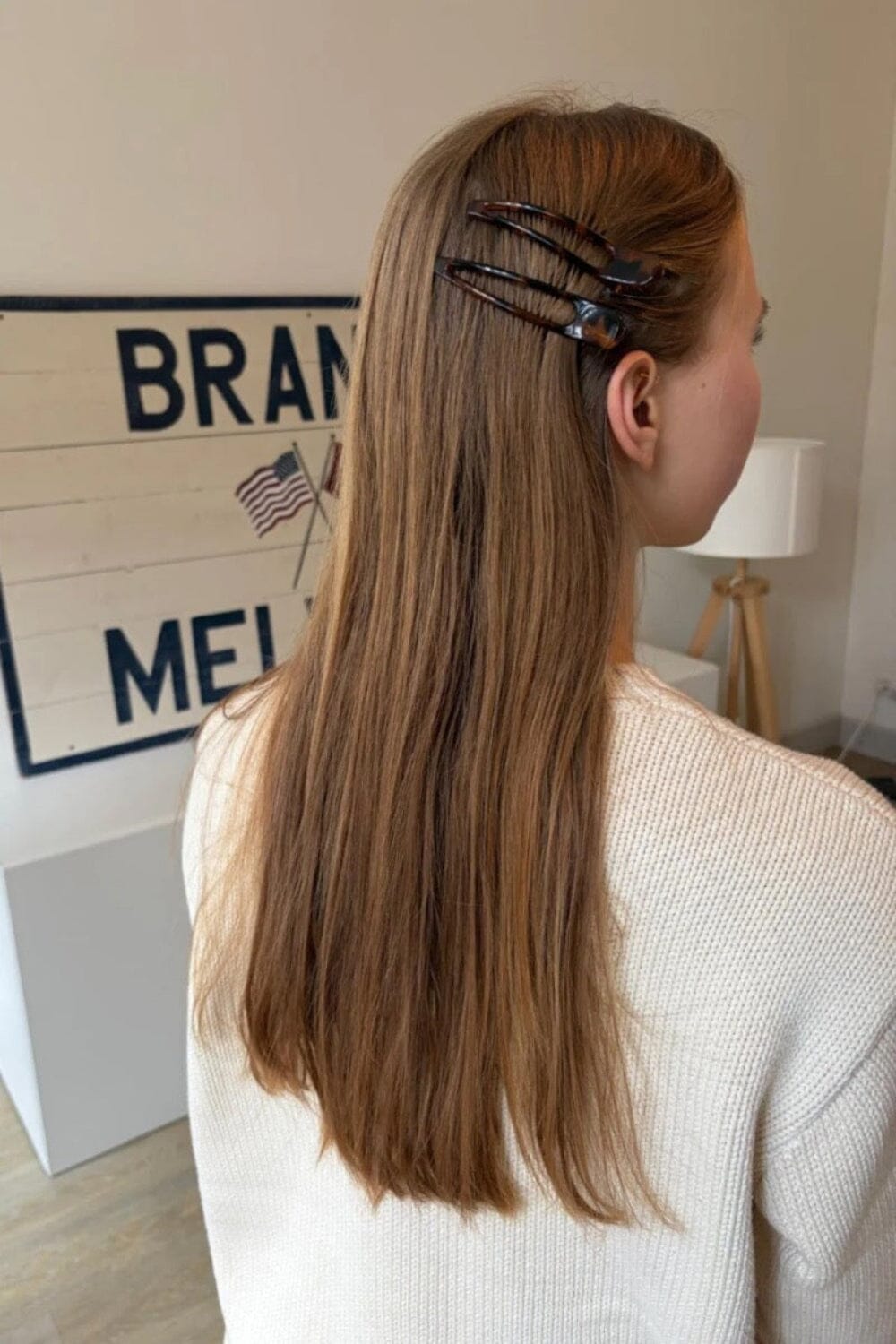 Hair Clips | Brown
