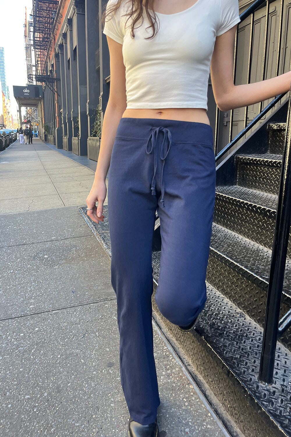 Pantalon Brandy Melville Hillary Yoga Gris De Brandy Melville A