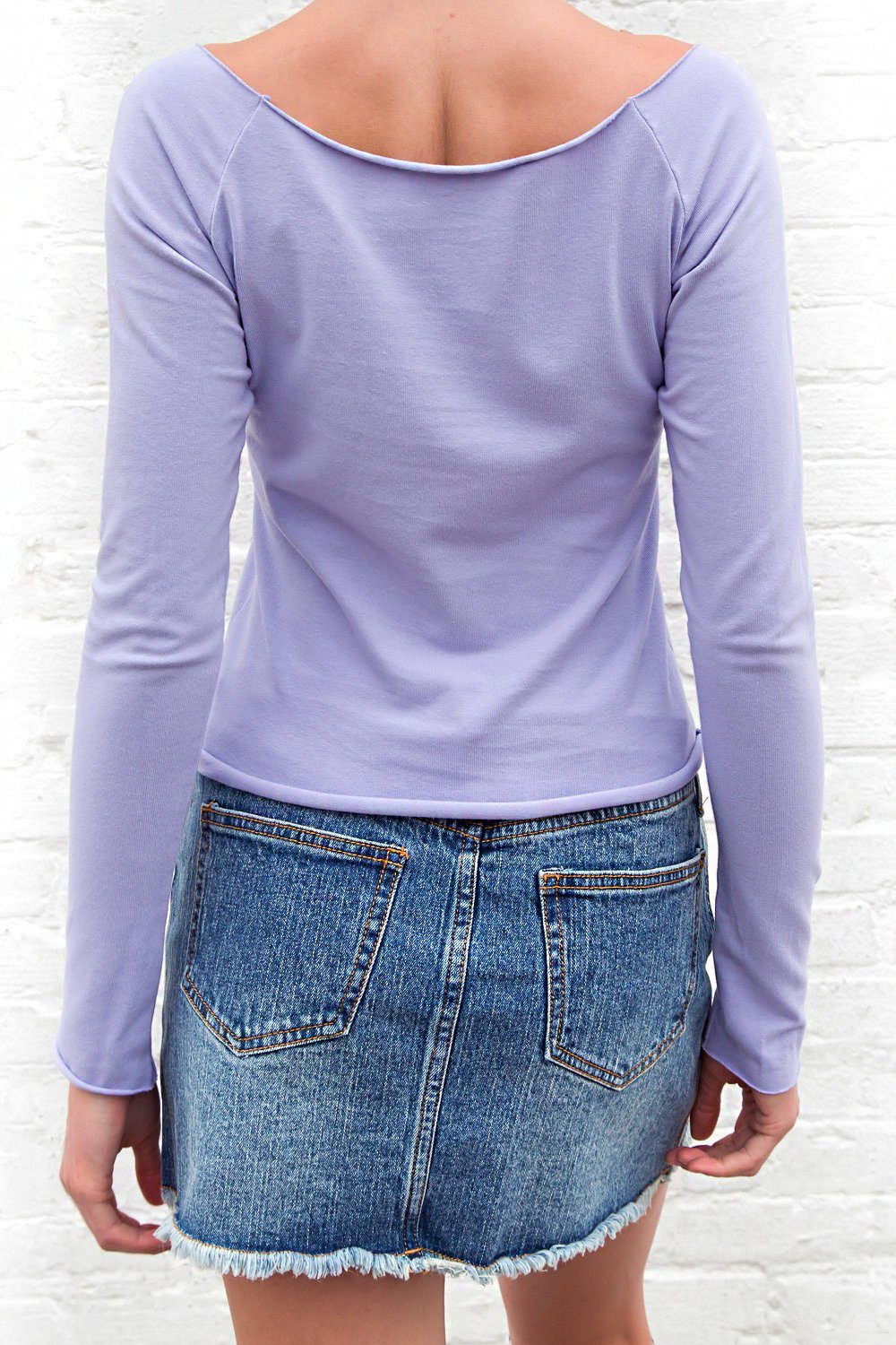 BRANDY MELVILLE PURPLE taupe ribbed light weight button up Paige top NWT sz  S £17.74 - PicClick UK