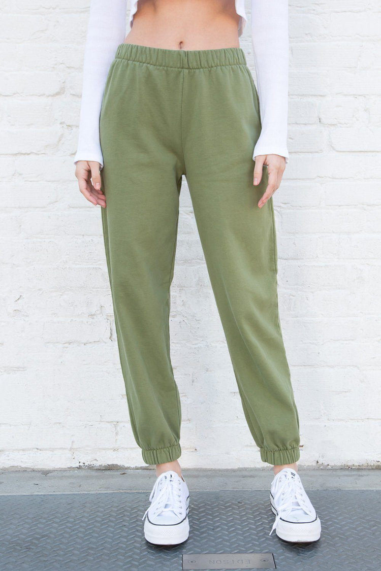 Rosa Sweatpants | Matcha Green / S/M
