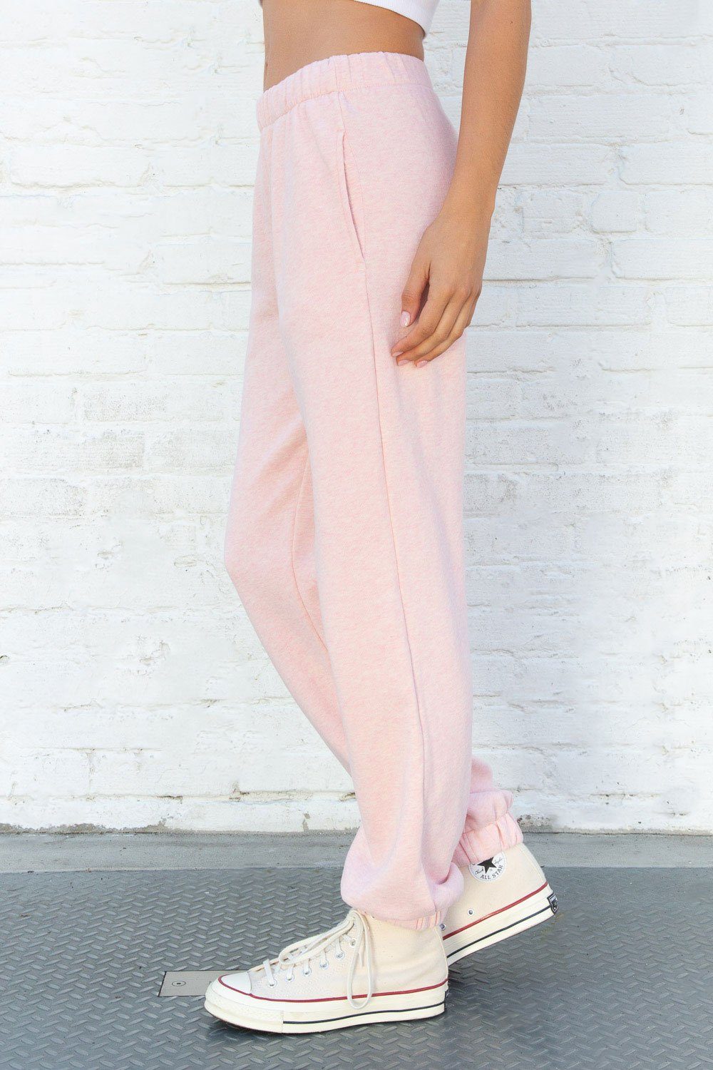 Grey & Pink Sweatpants